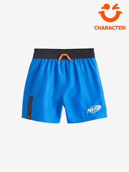 Character Blue Nerf Swim Shorts - With Water Reactive Feature (982308) | £21