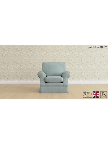 Carolyn Check/Duck Egg Padstow By Laura Ashley (982763) | £950