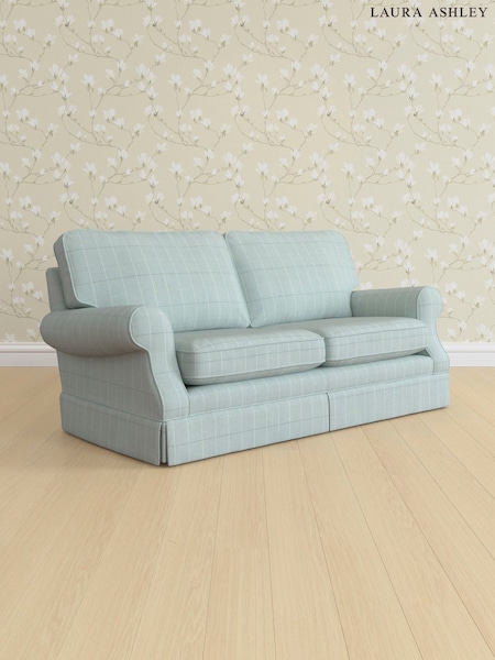 Carolyn Check/Duck Egg Padstow By Laura Ashley (982763) | £1,400