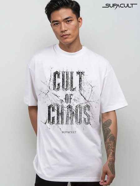 White - Regular Supacult Cult Of Chaos T-shirt