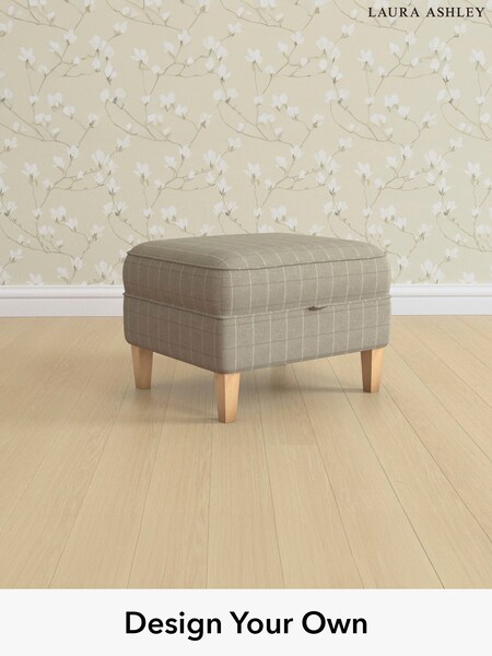 Carolyn Check/Hazelnut Natural Marford By Laura Ashley (985495) | £550