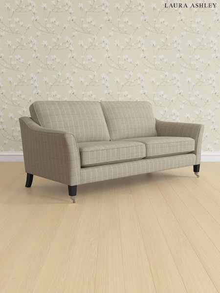 Carolyn Check/Hazelnut Natural Marford By Laura Ashley (985495) | £1,350