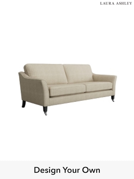 Carolyn Check/Hazelnut Natural Marford By Laura Ashley (985495) | £1,450