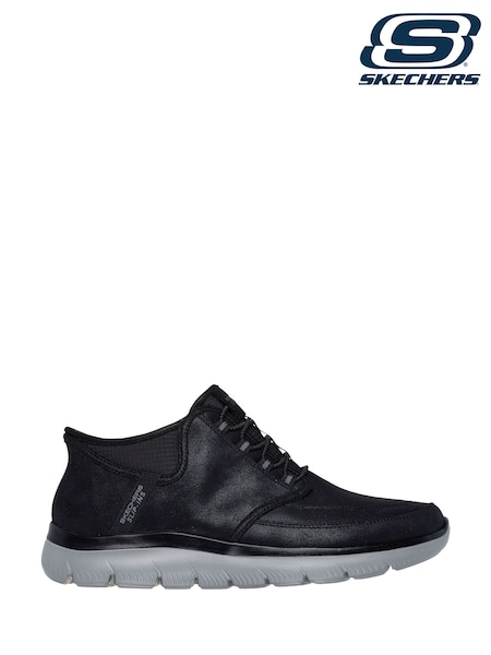 Skechers Black Chrome Slip-Ins: Summits - Siegul (985514) | £79