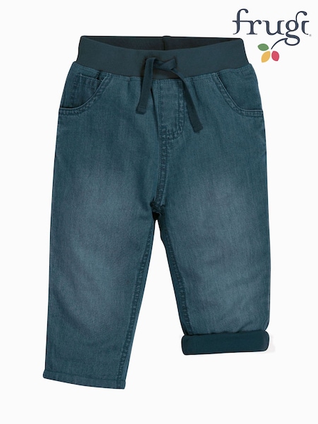 Frugi Blue Light And Soft Lined Chambray Jeans (985941) | £29 - £31