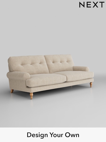 Chunky Weave/Cream Erin Buttoned Back Deep Sit (986753) | £1,375