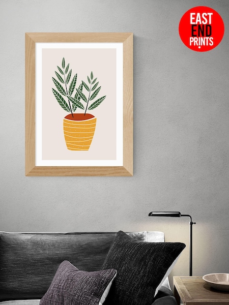 East End Prints Yellow Plants 1 by Dan Hobday (987102) | £50 - £130