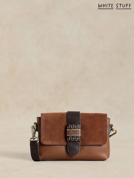 Brown - White Stuff Stevie Mini Landscape Bag