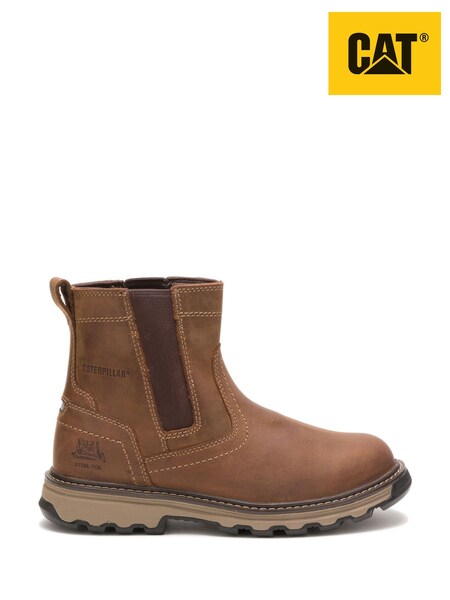 Caterpillar Cream Pelton Safety Boots (987878) | £120