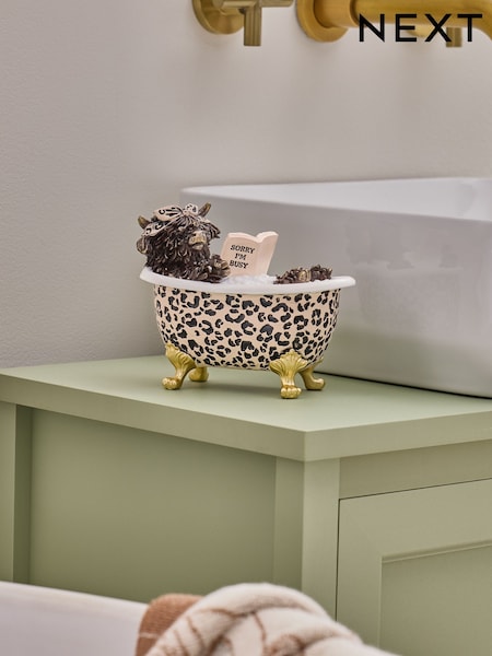 Hamish Leopard Bath Ornament