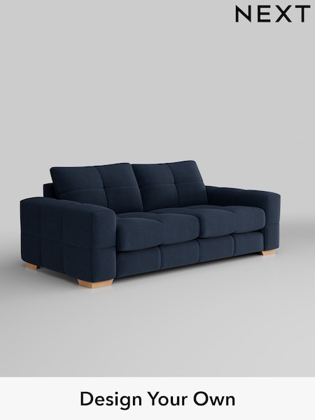 Fine Chenille Easy Clean/Dark Navy Blue Brooke Deep Sit (989414) | £1,725