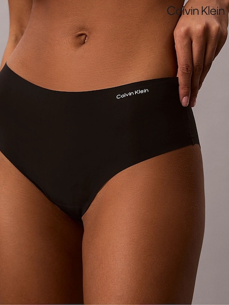 Black - Calvin Klein Hipster Panty Invisibles Knickers