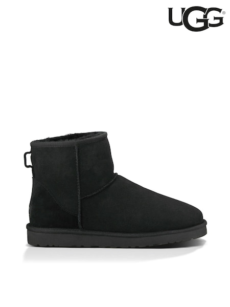 UGG Black Classic Mini Boots (991464) | £165
