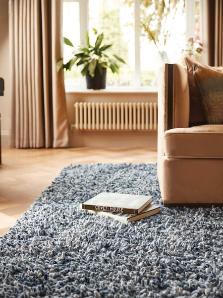 Origins Grey Rocks Shaggy Rug (992340) | £215