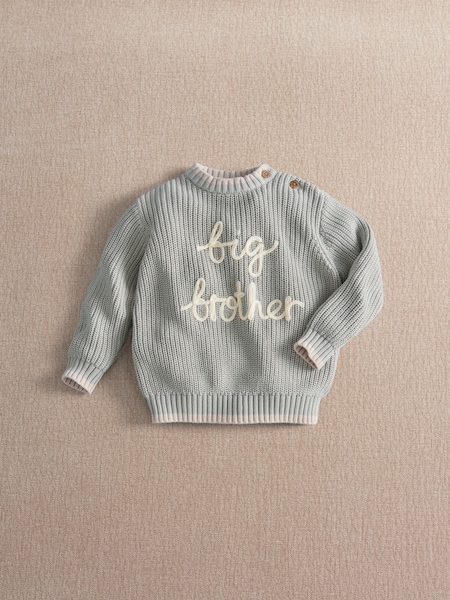 Blue - Mamas & Papas Big Brother Jumper
