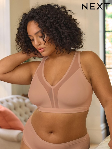 Caramel Nude Total Support Non Wire Ultimate Comfort Bra B-H (992961) | £22