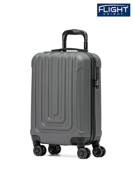 Flight Knight 55x35x20cm 8 Wheel ABS Hard Case Cabin Carry On Hand Luggage (993063) | £50