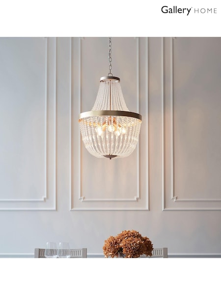 Gallery Home Gold Selina Ceiling Light Pendant (993436) | £176