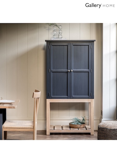 Gallery Home Meteor Navy Leroy 2 Door Cupboard (994546) | £725