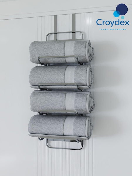 CROYDEX Hook Over Door Towel Rack (994606) | £48