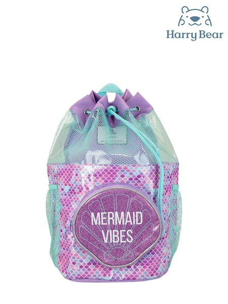 Harry Bear Pink Girls Mermaid Swimbag (997436) | £19