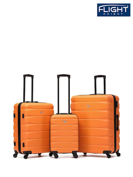 Flight Knight Hardcase Large Check in Suitcases and Cabin Case Set of 3 (998064) | £150