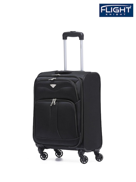 Flight Knight 55x40x20cm Ryanair Priority Soft Case Cabin Carry On Suitcase Hand Luggage (999327) | £55
