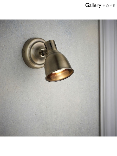 Gallery Home Antique Brass Orilla Wall Light (999491) | £22