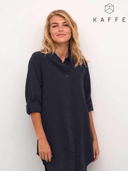 Kaffe 100% Cotton Naya Tunic Shirt (999818) | £40