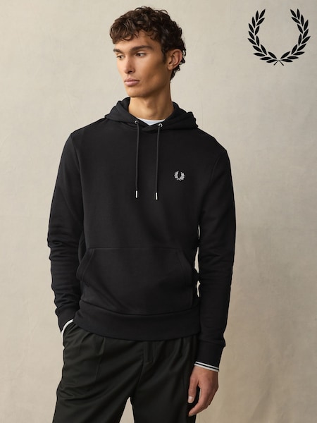 Fred Perry Tipped Overhead Hoodie (A00344) | £95
