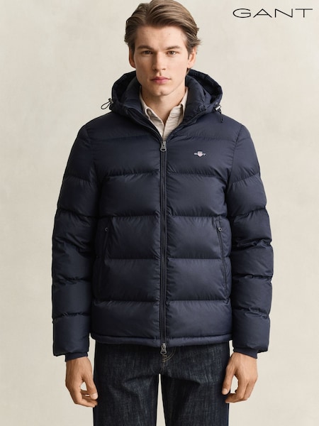 Blue - Regular Gant Active Cloud Puffer Jacket