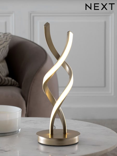 Champagne Gold Callie LED Table Lamp (A01763) | £45