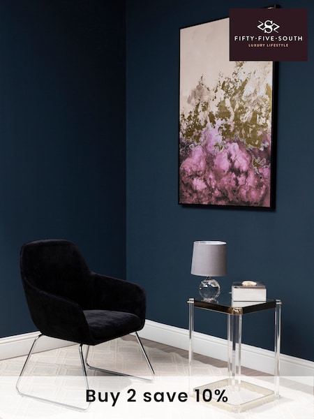Fifty Five South Black Stockholm Chair (A01892) | £260