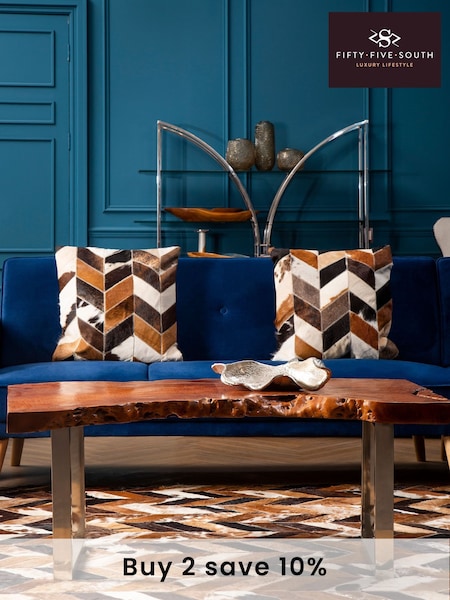 Fifty Five South Brown Surak Longan Wood Coffee Table (A02015) | £350