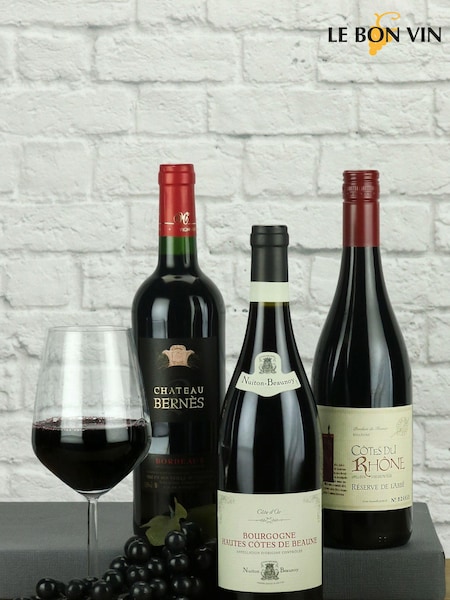 Le Bon Vin Trio of French Red Wines (A02179) | £57