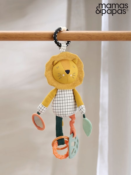 Mamas & Papas Wildly Wildly Activity Jangly Lion Toy (A04088) | £16