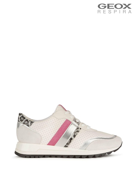 Geox Woman Tabelya White Sneakers (A04744) | £120