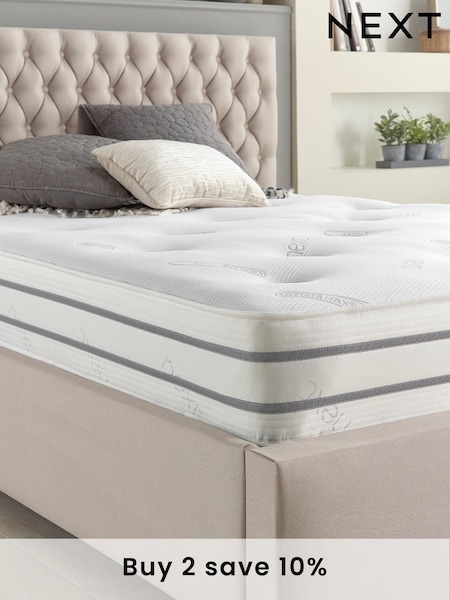 1000 Pocket Sprung Slumber Essentials Medium Mattress with Memory Foam Topper (A05648) | £250 - £475