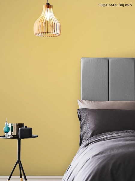 Graham & Brown Tutti Frutti Yellow Matt Emulsion Paint (A06124) | £48