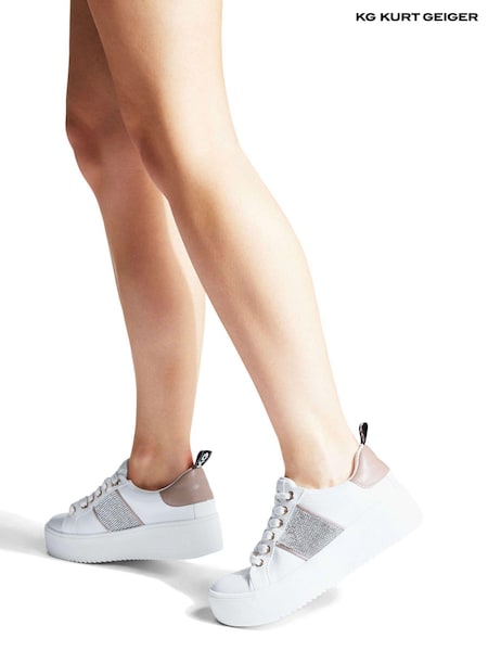 KG KURT GEIGER LIGHTER GEM Trainers (A06311) | £89