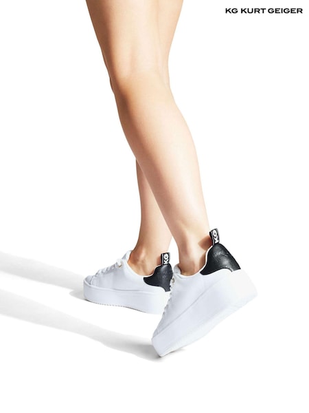 KG Kurt Geiger Lighter Lace-Up Trainers (A06388) | £99