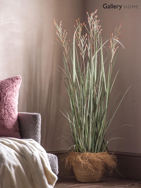 Gallery Home Green Artificial Grass In Pot (A06813) | £146