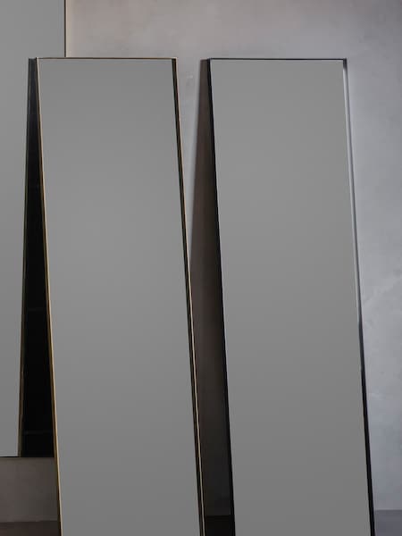Gallery Home Black Macey Leaner Mirror (A06927) | £255