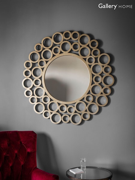 Gallery Home Gold Amira Mirror (A06988) | £185