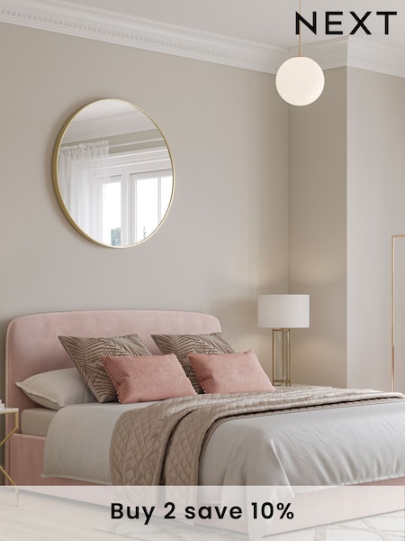 Pink Blush Opulent Velvet Matson Upholstered Ottoman Storage Bed Frame (A07300) | £575 - £775
