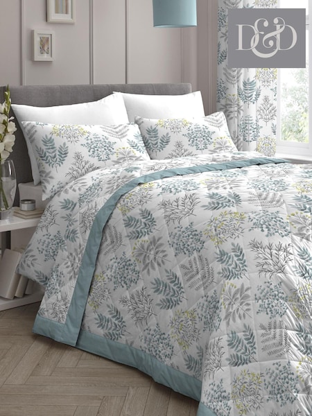 Dreams & Drapes Blue Emily Bedspread (A08181) | £50