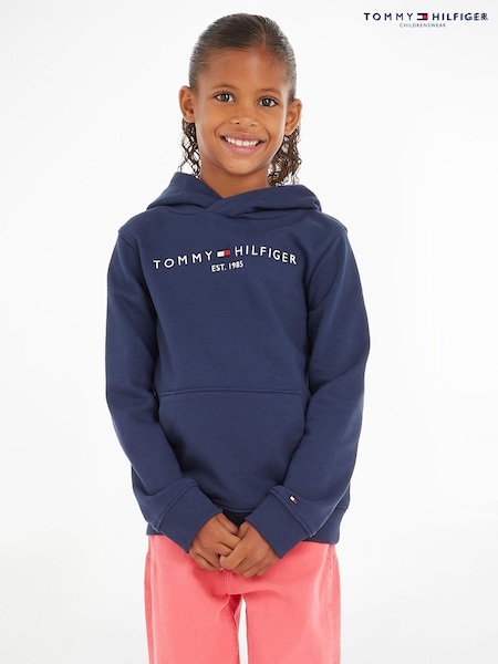 Tommy Hilfiger Blue Essential Hoodie (A09009) | £45 - £55