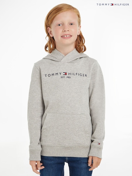 Tommy Hilfiger Grey Essential Hoodie (A09020) | £45 - £55