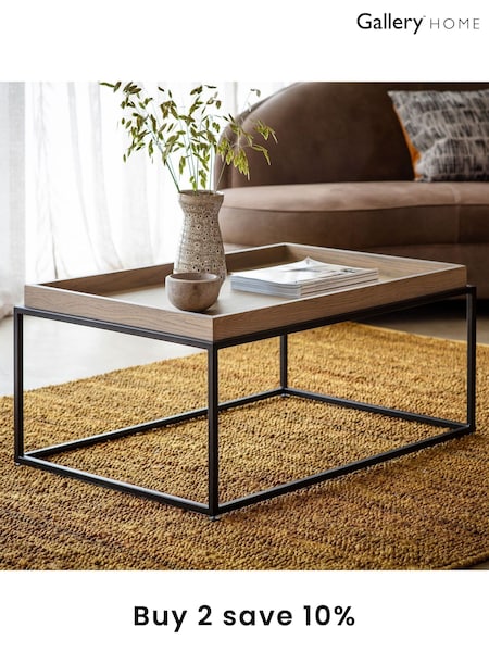 Gallery Home Grey Mere Tray Coffee Table (A09023) | £215