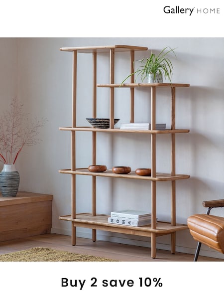 Gallery Home Brown Columbia Open Display Unit (A09572) | £420